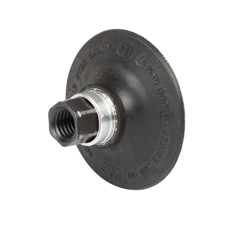 3M Roloc Stützteller DR-AC mit M14-Aufnahme, 76,2 mm, extra hart