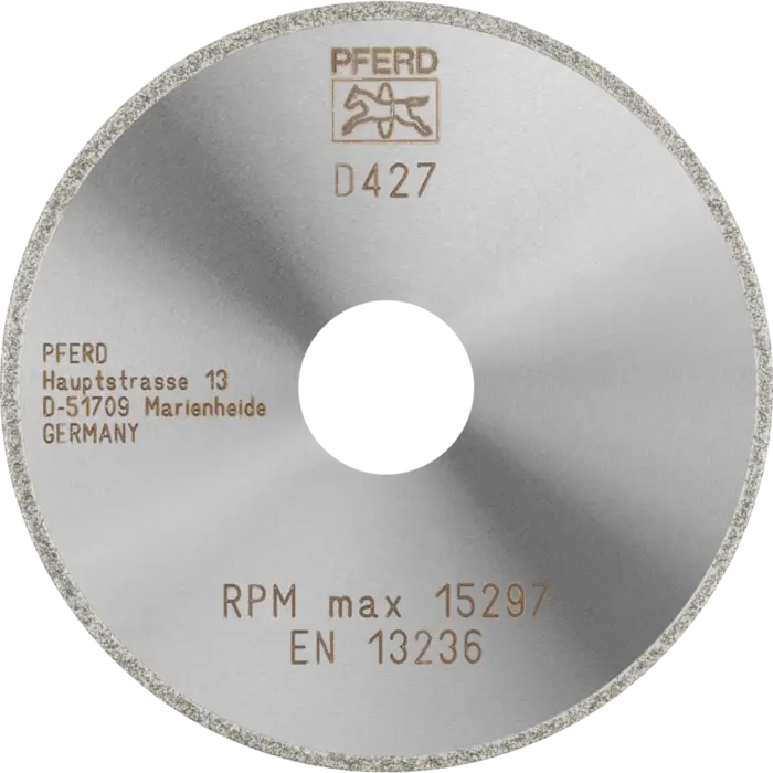 PFERD Dia.- und CBN-Trennwerkzeuge Galvanik D1A1R 100-2-22,23 D 427 GAD