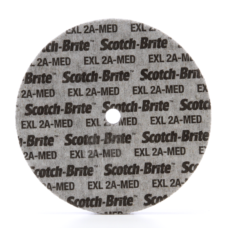 Scotch-Brite EXL Verpresste Kompaktscheibe XL-UW, 152 mm x 25.4 mm x 25.4 mm, 2A Med