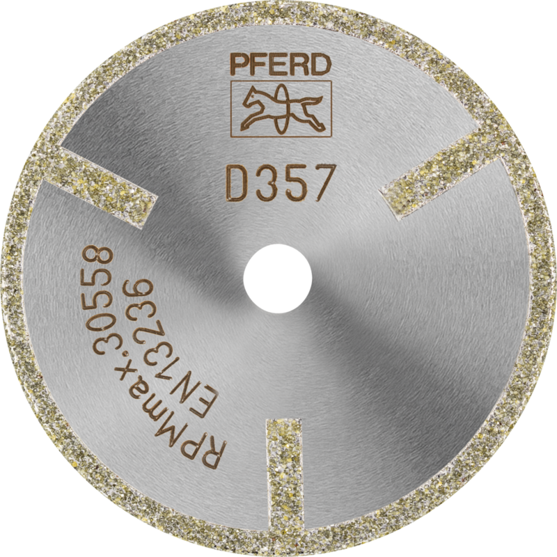 PFERD Dia.- und CBN-Trennwerkzeuge Galvanik D1A1R 50-2-10 D 357 GAG