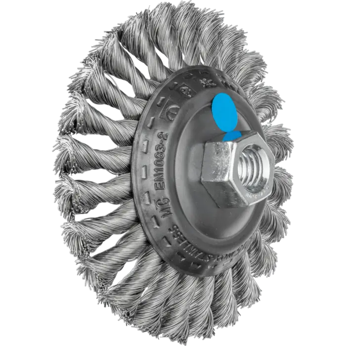 PFERD Kegelbürsten mit Gewinde POS KBG 11515/M14 INOX 0,35