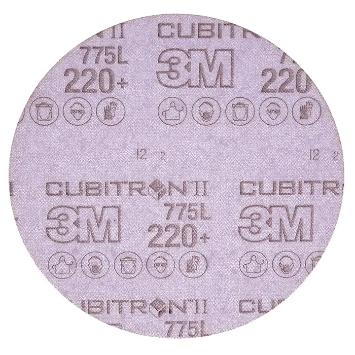 3M Cubitron II Hookit Filmscheibe 775L, 75 mm, 220+, ungelocht