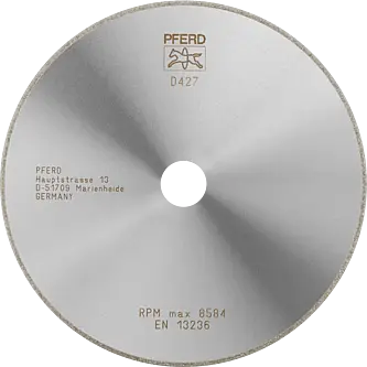PFERD Dia.- und CBN-Trennwerkzeuge Galvanik D1A1R 178-2-22,23 D 427 GAD