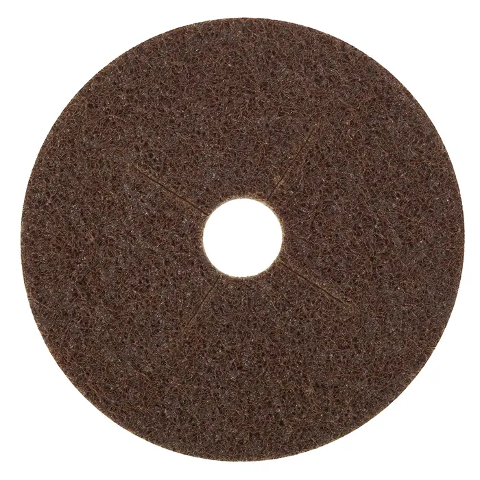 Scotch-Brite Vliesscheibe SC-DB, braun, 178 mm x 22 mm, A CRS