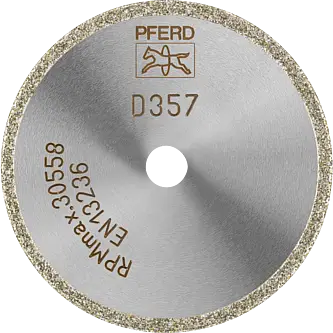 PFERD Dia.- und CBN-Trennwerkzeuge Galvanik D1A1R 50-2-6 D 357 GAD