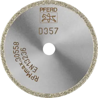 PFERD Dia.- und CBN-Trennwerkzeuge Galvanik D1A1R 50-2-6 D 357 GAD