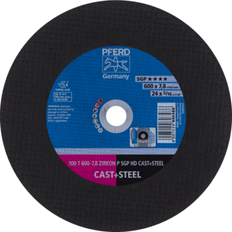 PFERD HEAVY DUTY SGP bis ? 2000 mm 100 T 600-7,8 Z P SGP HD CAST+STEEL/60,0