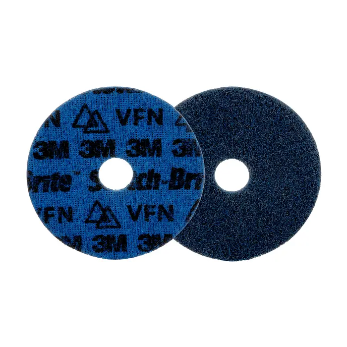 Scotch-Brite Präzisions-Vliesscheibe, PN-DH, Sehr fein, 115 mm x 22,23 mm, 25/Innenverpackung, 100 Stück/Karton