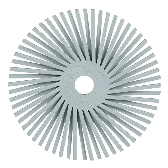 Scotch-Brite Precision Radial Bristle Brush, PN-RB, 120+, 76,2 mm x 9,525 mm (3 Zoll x 3/8 Zoll), Typ A,