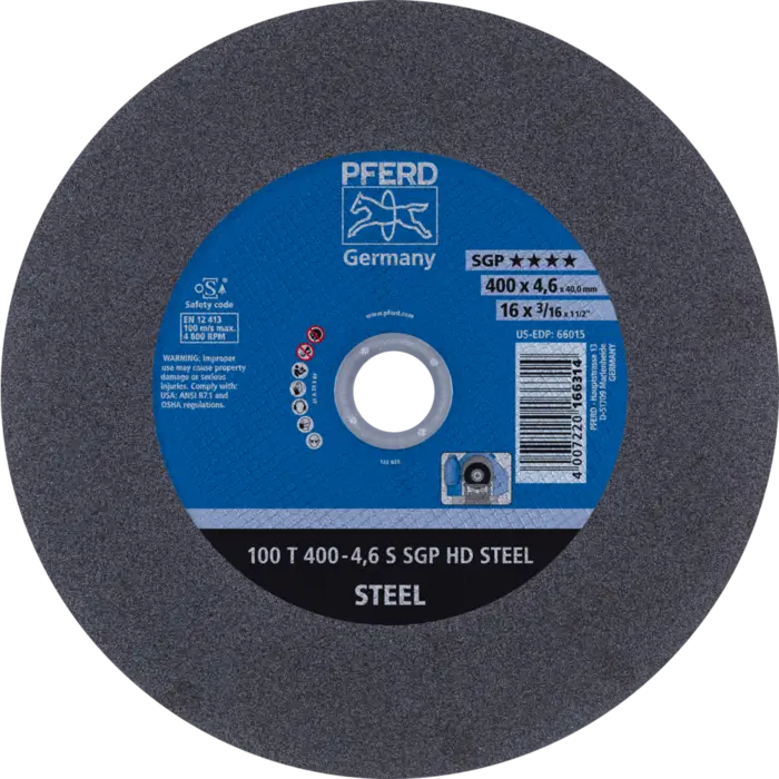 PFERD HEAVY DUTY SGP bis ? 2000 mm 100 T 400-4,6 S SGP HD STEEL/40,0