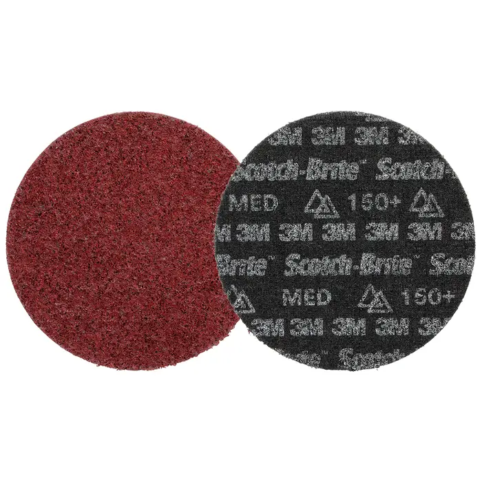 Scotch-Brite Präzisions-Vliesscheibe für höchste Anforderungen, HD-DH, Medium 150+, 127 mm x NH, 50 ea/Case