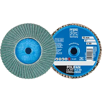 PFERD COMBIDISC-Schleifwerkzeuge CD PFF 75 Z 80