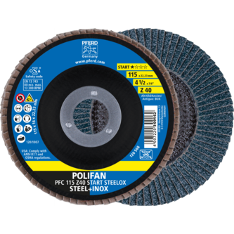 PFERD POLIFAN-Fächerscheiben PFC 115 Z 40 Z-START
