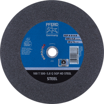 PFERD HEAVY DUTY SGP bis ? 2000 mm 100 T 500-5,8 N SGP HD STEEL/40,0