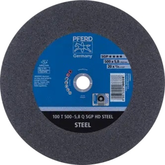 PFERD HEAVY DUTY SGP bis ? 2000 mm 100 T 500-5,8 N SGP HD STEEL/40,0