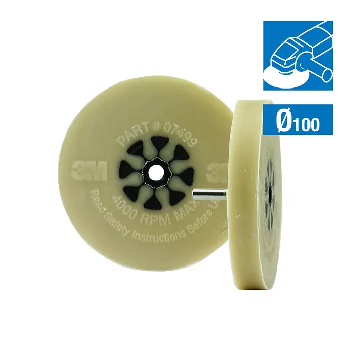 Scotch-Brite Radierscheibe ohne Befestigungschaft, 101,2 mm
