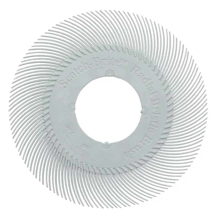 Scotch-Brite Precision Radial Bristle Brush, PN-RB, 120+, 193,675 mm (7-5/8 Zoll), Typ C, ohne Adapter