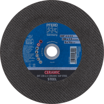 PFERD Trennscheiben EHT 230-2,5 CERAMIC SGP STEEL
