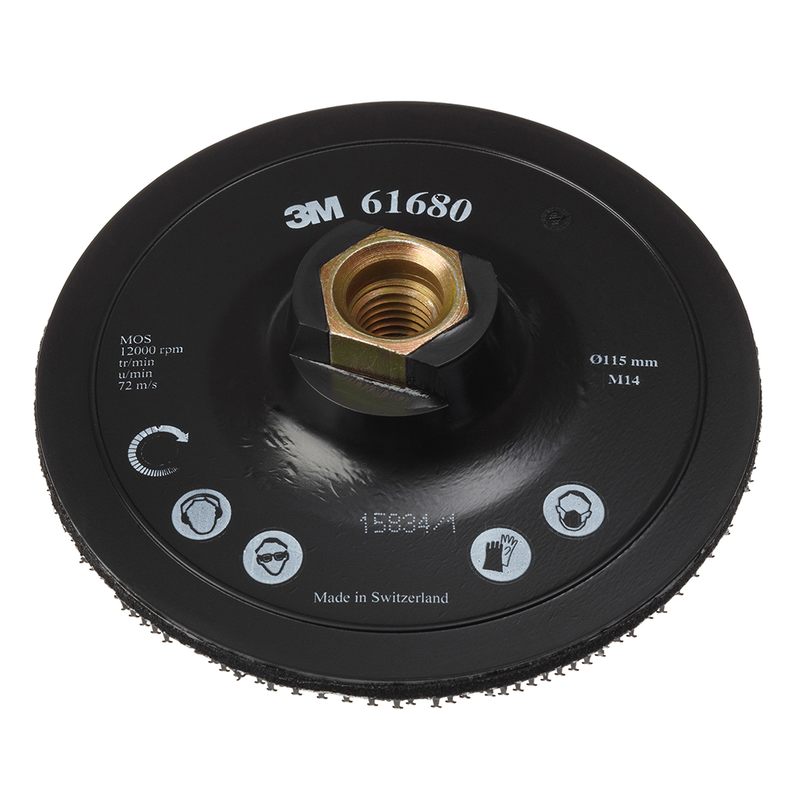 3M Haftstützteller DH-AC mit Zentrierung, 178 mm, 22 mm, M14-Aufnahme