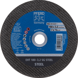 PFERD Trennscheiben EHT 180-3,2 SG STEEL