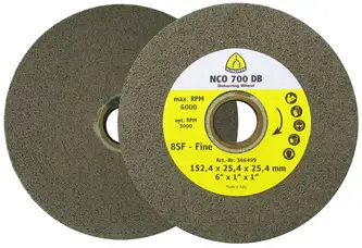Klingspor - NCO 700DB Kompaktscheibe 9 SF hart, 152,4 x 25,4 x 25,4 mm Fine Siliziumkarbid