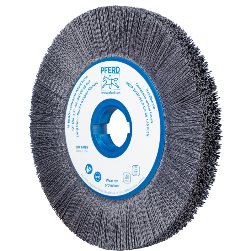 PFERD Bürsten mit Plastikkörper RBUP 30025/50,8 CO 80 1,10 FLEX