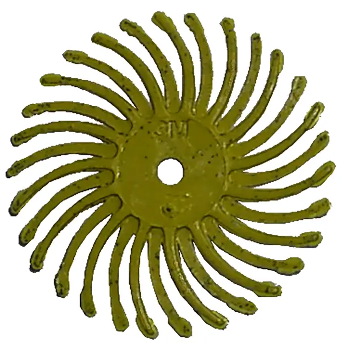 Scotch-Brite Radial Bristle Brush RB-ZB, weiß, 19 mm, 1,0 mm, P120, Typ C