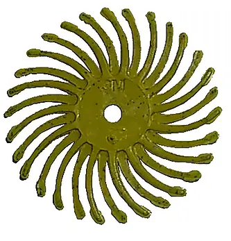 Scotch-Brite Radial Bristle Brush RB-ZB, weiß, 19 mm, 1,0 mm, P120, Typ C