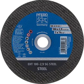 PFERD Trennscheiben EHT 180-2,9 SG STEEL