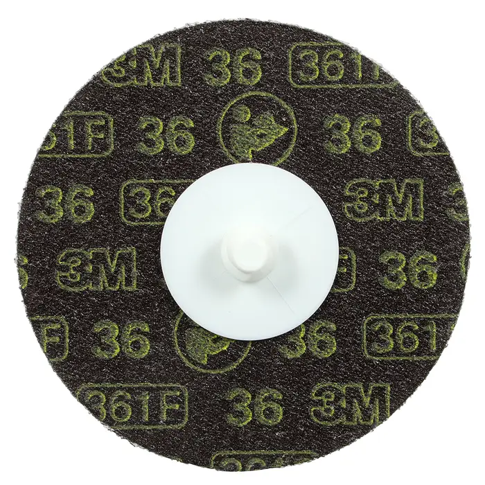 3M Roloc Gewebeschleifscheibe 361F, braun, 75 mm, P36