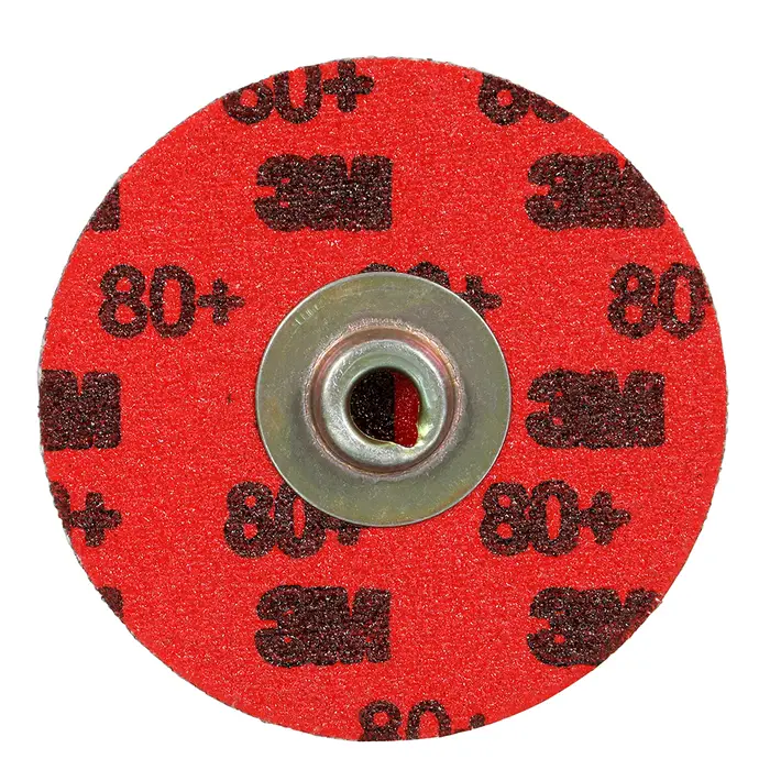3M Roloc Langlebige Kantenscheibe 767F, 80+ YF-Trägermaterial, TSM, kastanienbraun, 50,8 mm, Die RS200PM, 50/Karton, 200 Stück/Packung