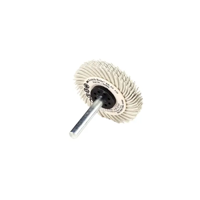 Scotch-Brite Bristle Disc BB-ZS mit Schaft, weiß, 50,8 mm, P120, Typ C
