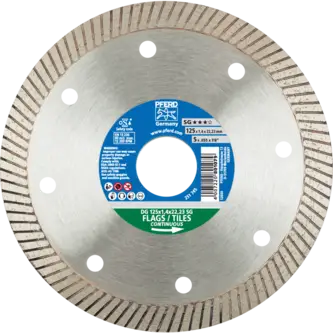 PFERD Diamantwerkzeuge für die Bauindustrie DG 125 x 1,4 x 22,23 FL SG