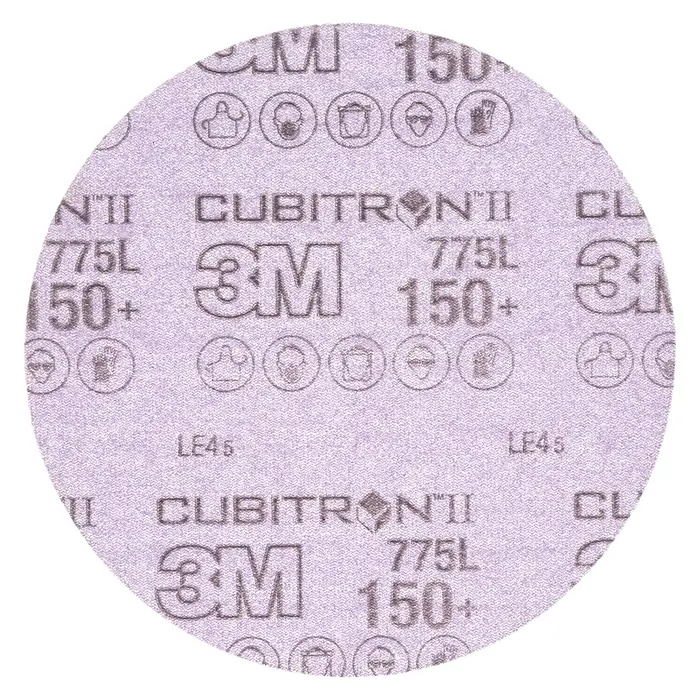 3M Cubitron II Hookit Filmscheibe 775L, 203 mm, 150+, ungelocht