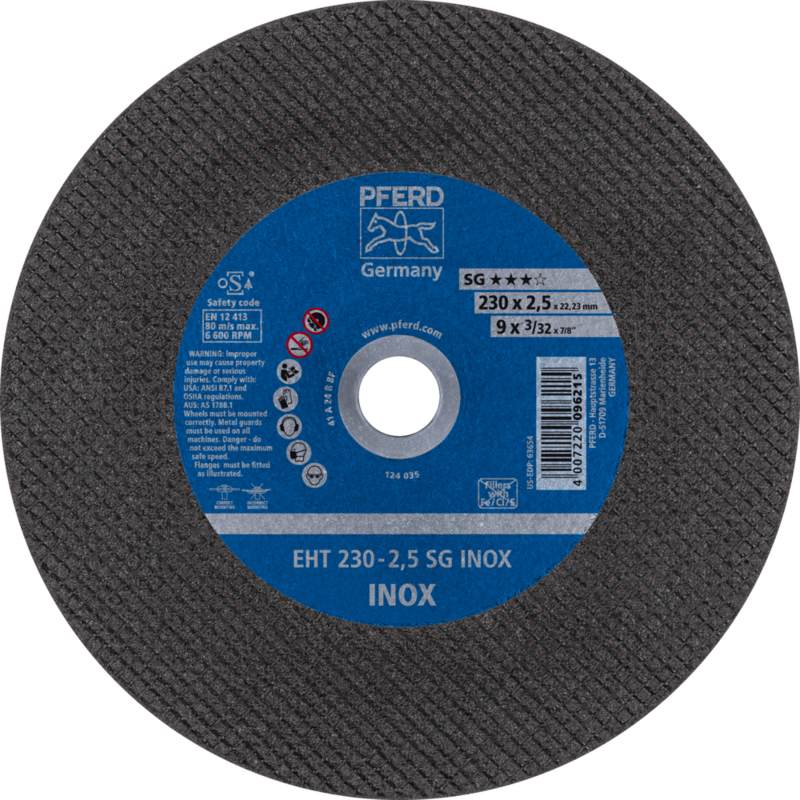 PFERD Trennscheiben EHT 230-2,5 SG INOX