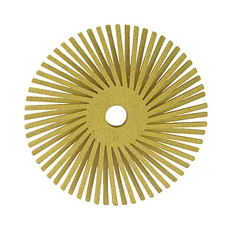 Scotch-Brite Radial Bristle Brush RB-ZB, braun, 25,4 mm, 3 mm, P36, Typ C