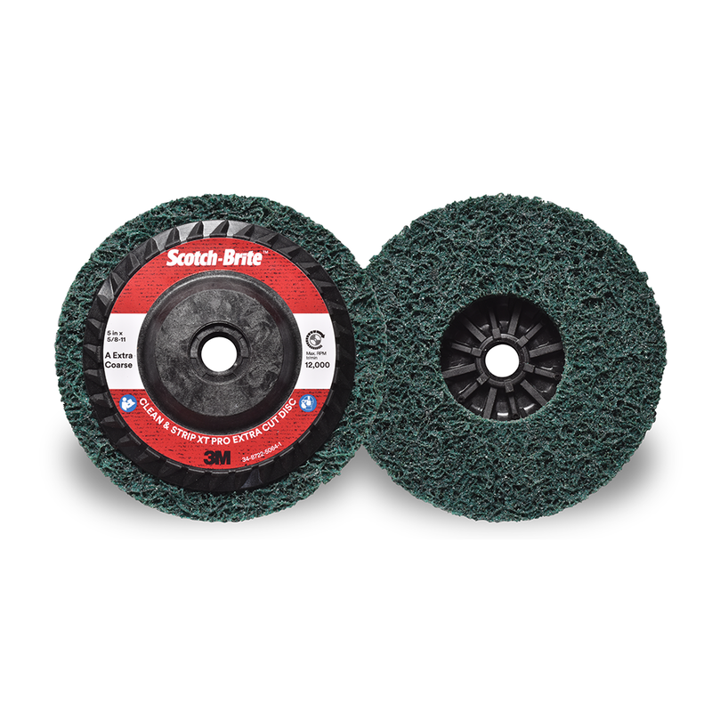 Scotch-Brite Grobreinigungsscheibe XT-RD Pro Extra Cut, 125 mm x 22 mm, A XCRS, M14-Gewinde