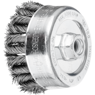 PFERD Topfbürsten mit Gewinde POS TBG 100/M14 CT ST 0,50