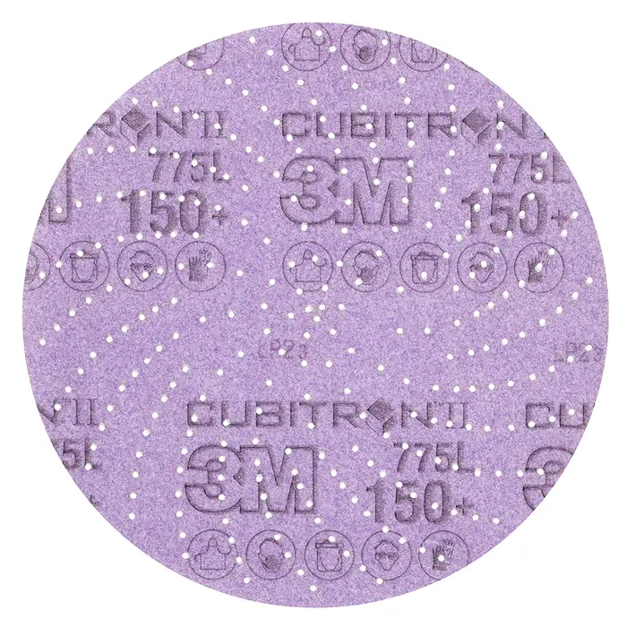 3M Xtract Cubitron II Filmscheibe 775L, 150mm, 150+, multihole