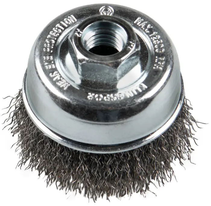 Klingspor - BT 600 W Topfbürste, 65 mm Gewinde M 14 0,3 Stahl