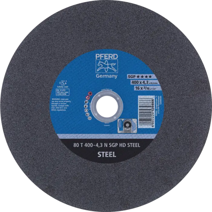PFERD HEAVY DUTY SGP bis ? 2000 mm 100 T 400-4,3 N SGP HD STEEL/40,0