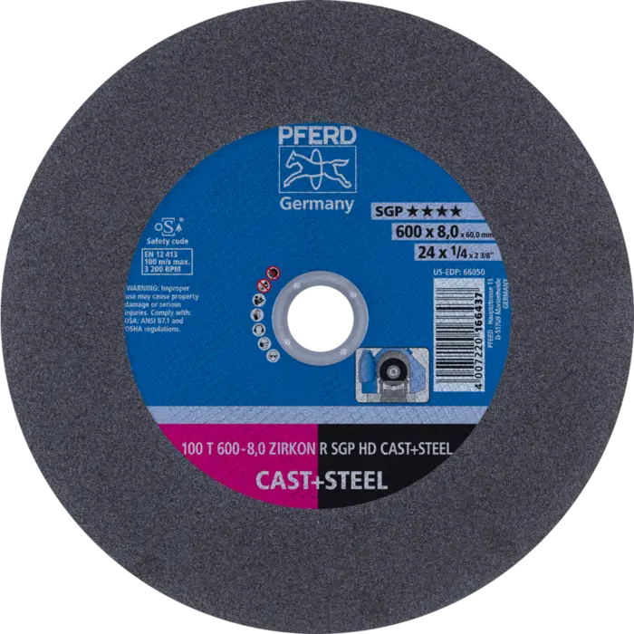 PFERD HEAVY DUTY SGP bis ? 2000 mm 100 T 600-8,0 Z R SGP HD CAST+STEEL/60,0