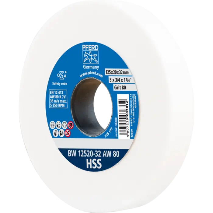 PFERD Schleifscheiben BW 12520-32 AW 80 HSS