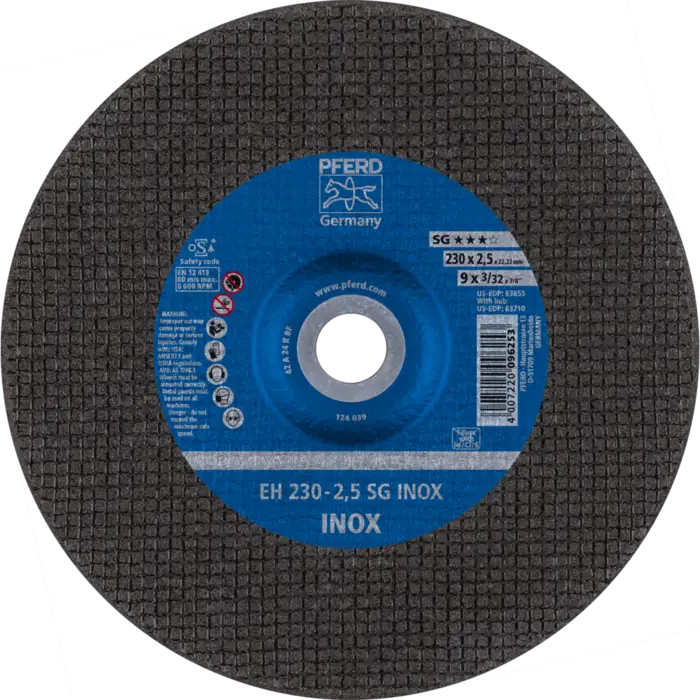 PFERD Trennscheiben EH 230-2,5 SG INOX