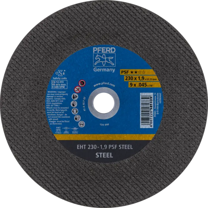 PFERD Trennscheiben EHT 230-1,9 PSF STEEL