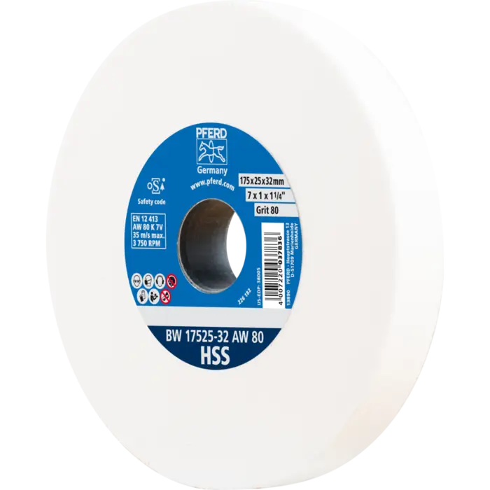 PFERD Schleifscheiben BW 17525-32 AW 80 HSS