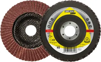 Klingspor - SMT 314 Schleifmopteller, 115 x 22,23 mm Korn 60 gewölbt