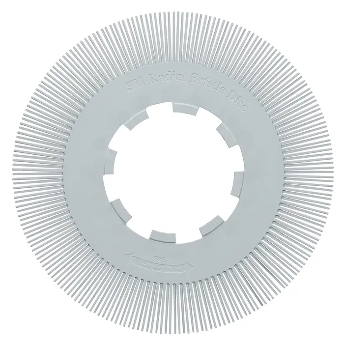 Scotch-Brite Precision Radial Bristle Brush, PN-RB, 120+, 203,2 mm (8 Zoll), Typ S, ohne Adapter