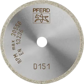 PFERD Dia.- und CBN-Trennwerkzeuge Galvanik D1A1R 50-1,4-6 D 151 GAD