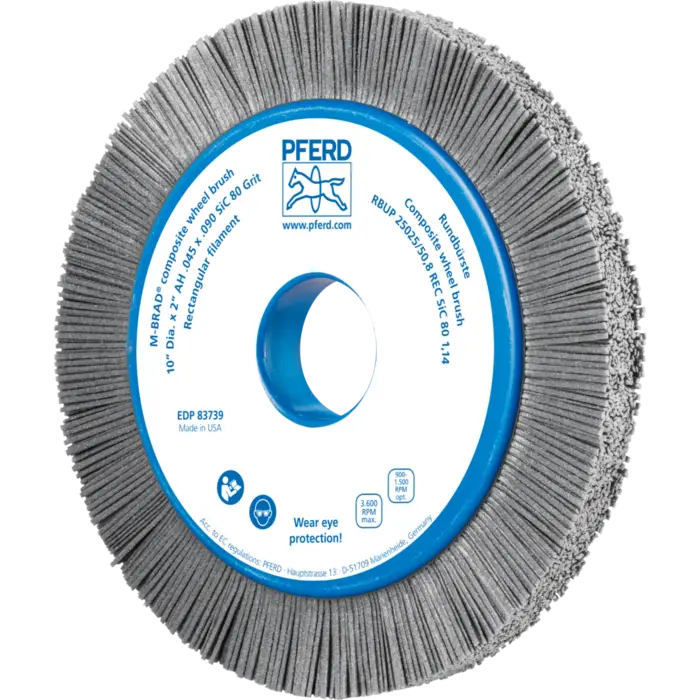 PFERD Bürsten mit Plastikkörper RBUP 25025/50,8 REC SiC 80 1,14